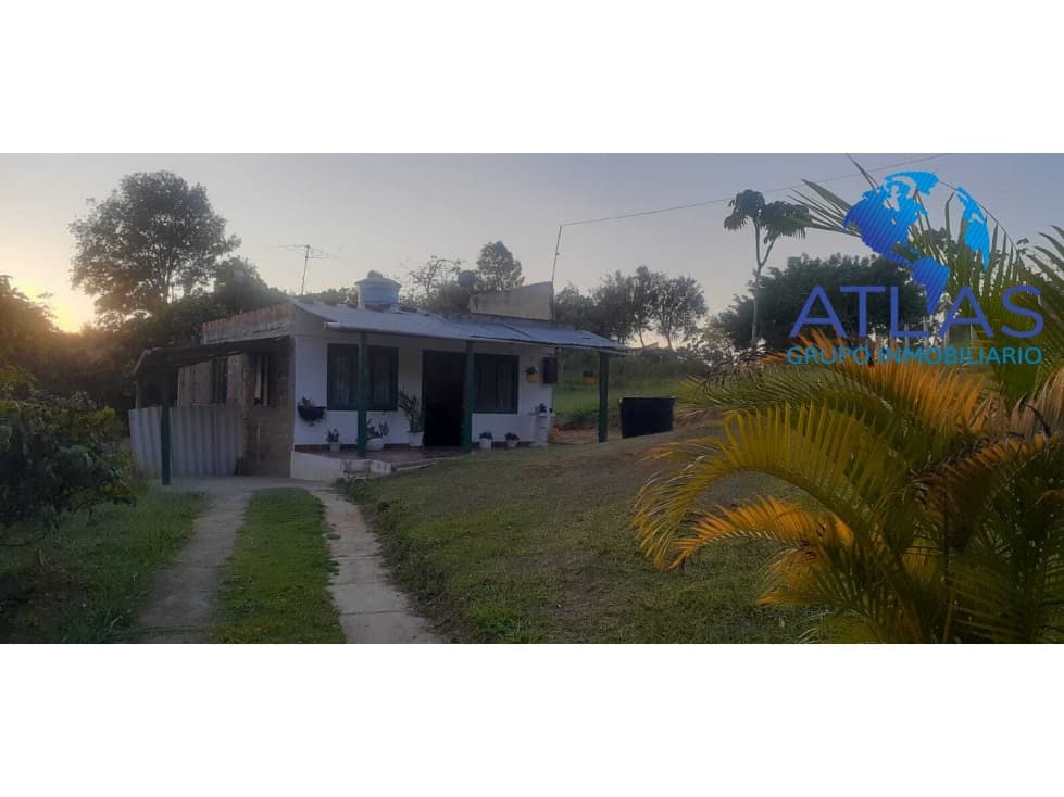VENTA DE  TERRENO CON CASA EN LA MESA DE LOS SANTOS COD: 799 - 1