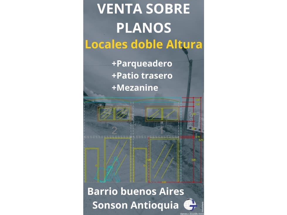SE VENDE LOCAL #2 SOBRE-PLANOS EN EL PROYECTO SOLANUM, SONSON - 1