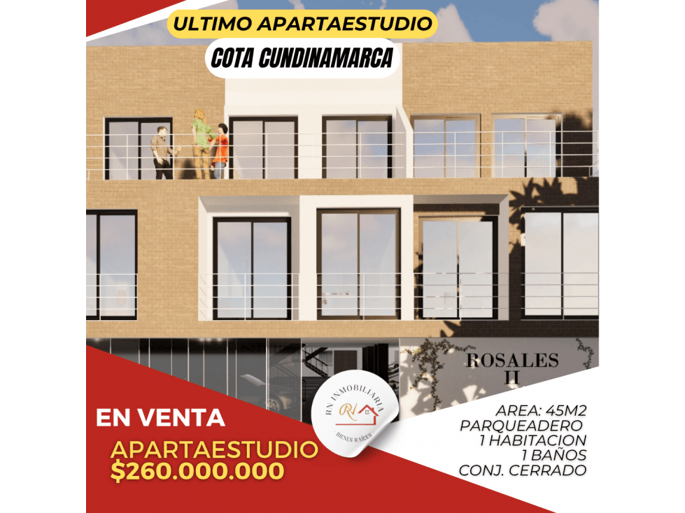 APARTAESTUDIO COTA - 1