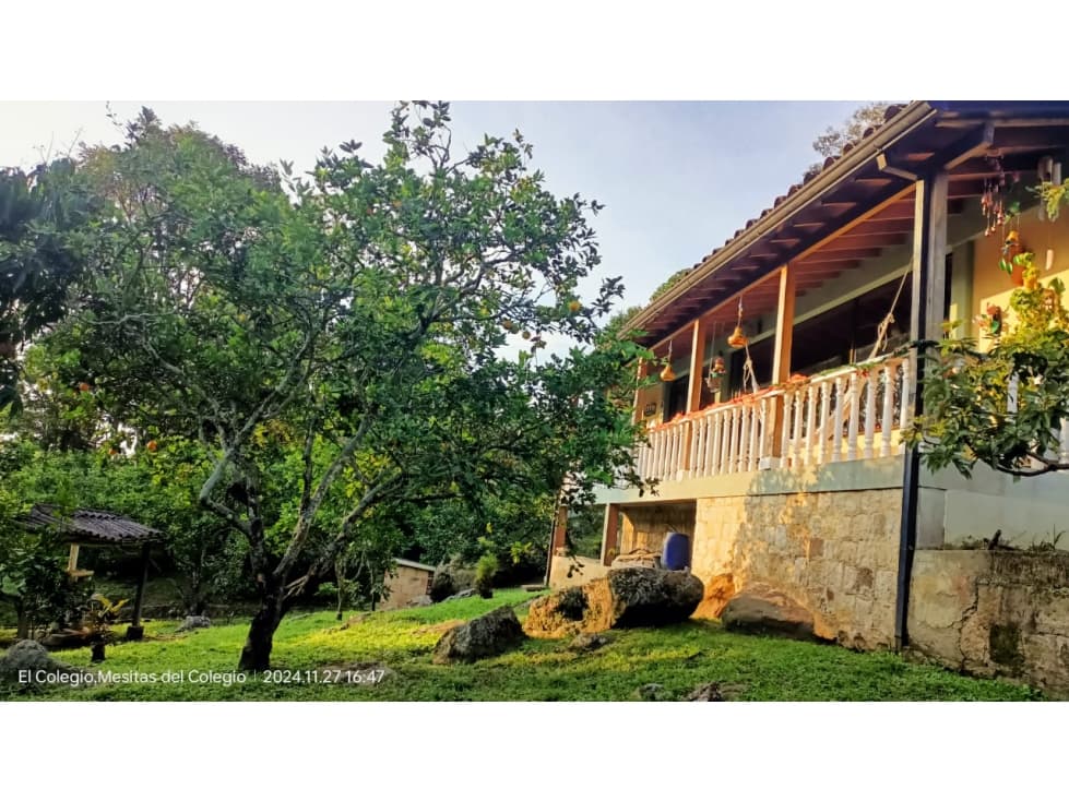Finca en venta en Mesitas del colegio - Vereda Francia $990.000.000 - 1