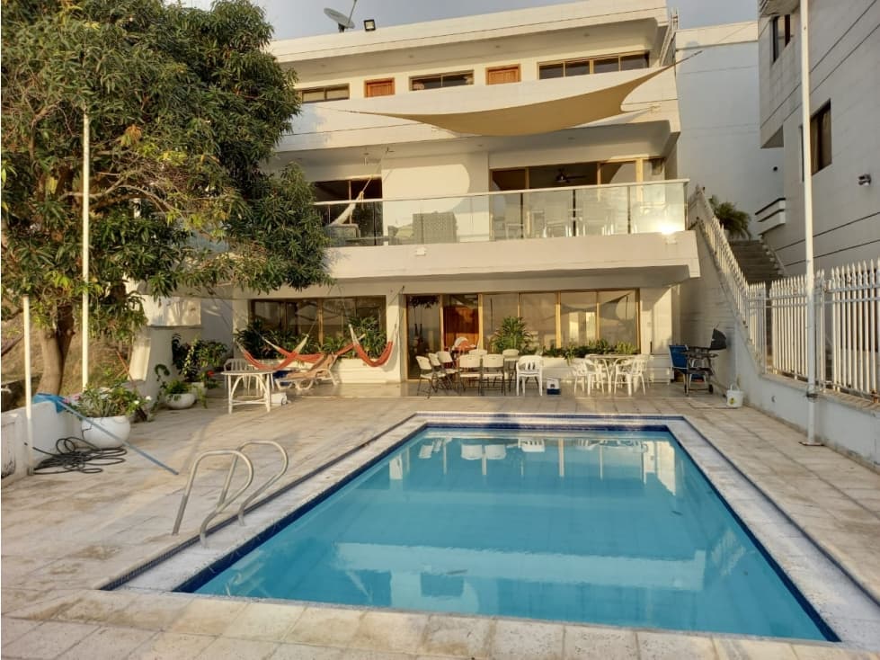 Venta de casa amoblada frente al mar en Don Jaca Santa Marta-VT - 1
