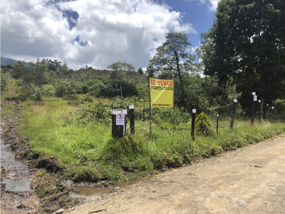 LOTES EN TINJACÁ EN VENTA - BOYACA - 1