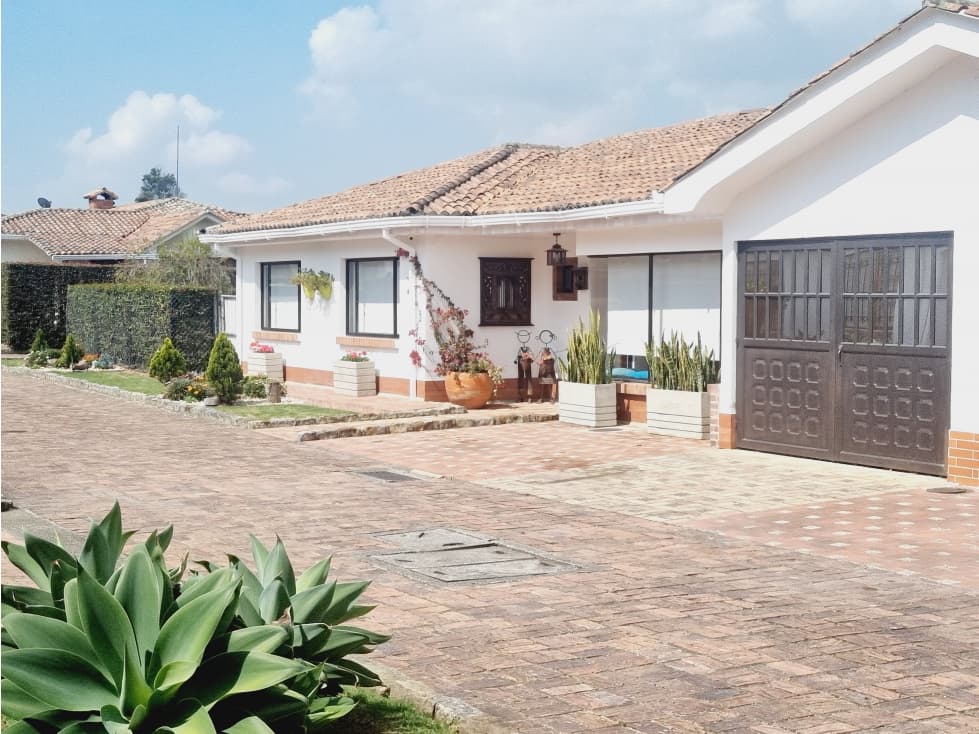 Tabio, Casa Campestre de 1 piso y 700 mts, 4ta habitación con baño! - 1