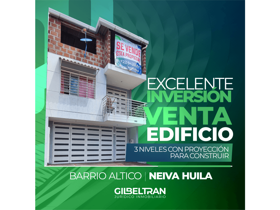 EXCELENTE INVERSIÓN SE VENDE EDIFICIO EN EL ALTICO - 1