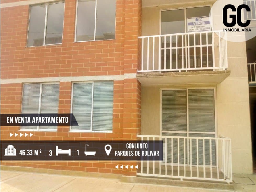 APARTAMENTO EN VENTA | PARQUES DE BOLÍVAR - 1