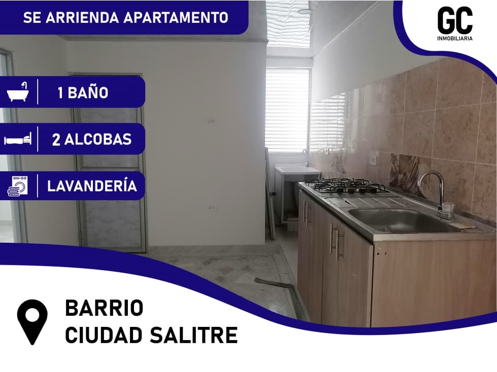 Se arrienda apartamento en el barrio Ciudad Salitre en Soledad. - 1