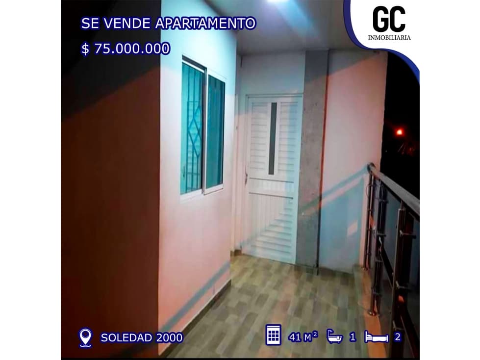 Se vende apartamento / Soledad 2000 Soledad - 1