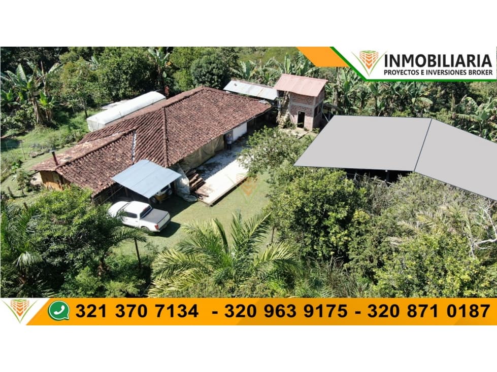 SE VENDE FINCA EN CHARALA - SANTANDER - AREA: 19 HECTAREAS - 1
