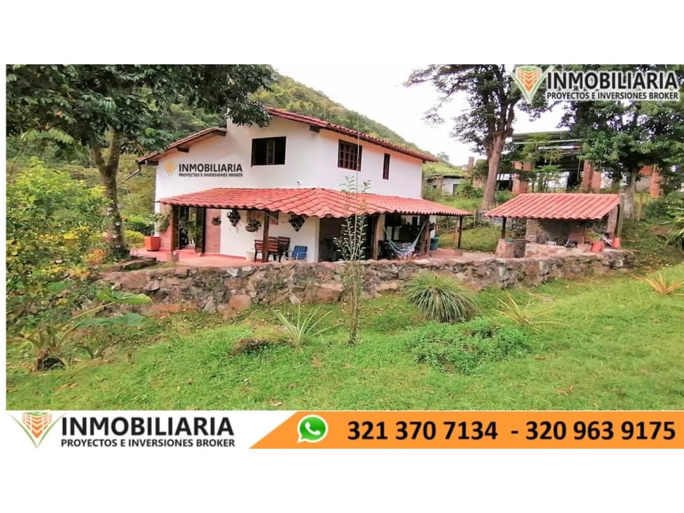 SE ARRIENDA CASA CAMPESTRE - 1