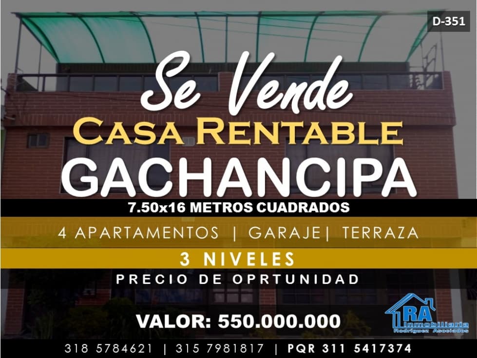 Casa en Vender en Gachancipá - 1