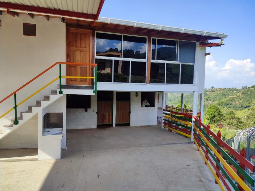 SE VENDE CASA FINCA EN JERICO ANT - 1