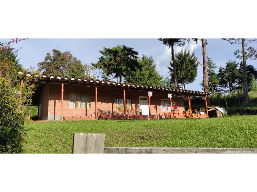 FINCA EN VENTA MUNICIPIO DE MONTEBELLO-ANTIOQUIA-DOC.100% ECRITURA - 1