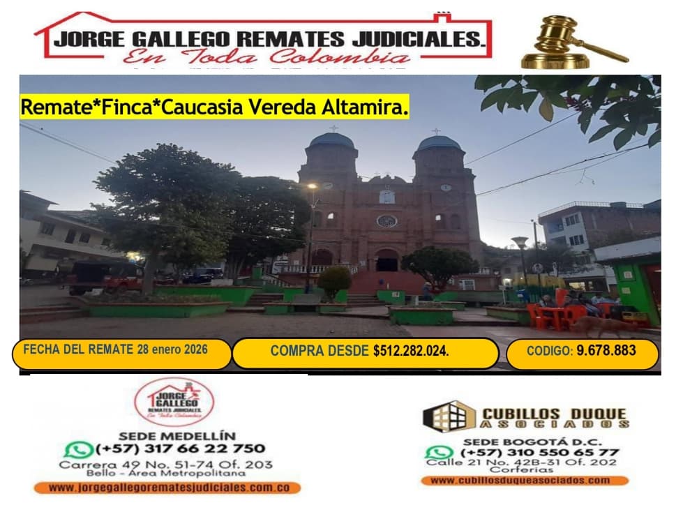 Remate*Finca+ Caucasia Vereda Altamira. - 1