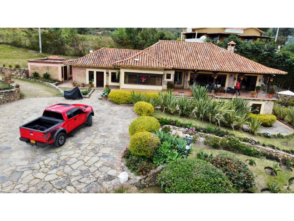 ARRIENDO CASA CAMPESTRE MARGARITA AMOBLADA CONDOMINIO - VILLA DE LEYVA - 1