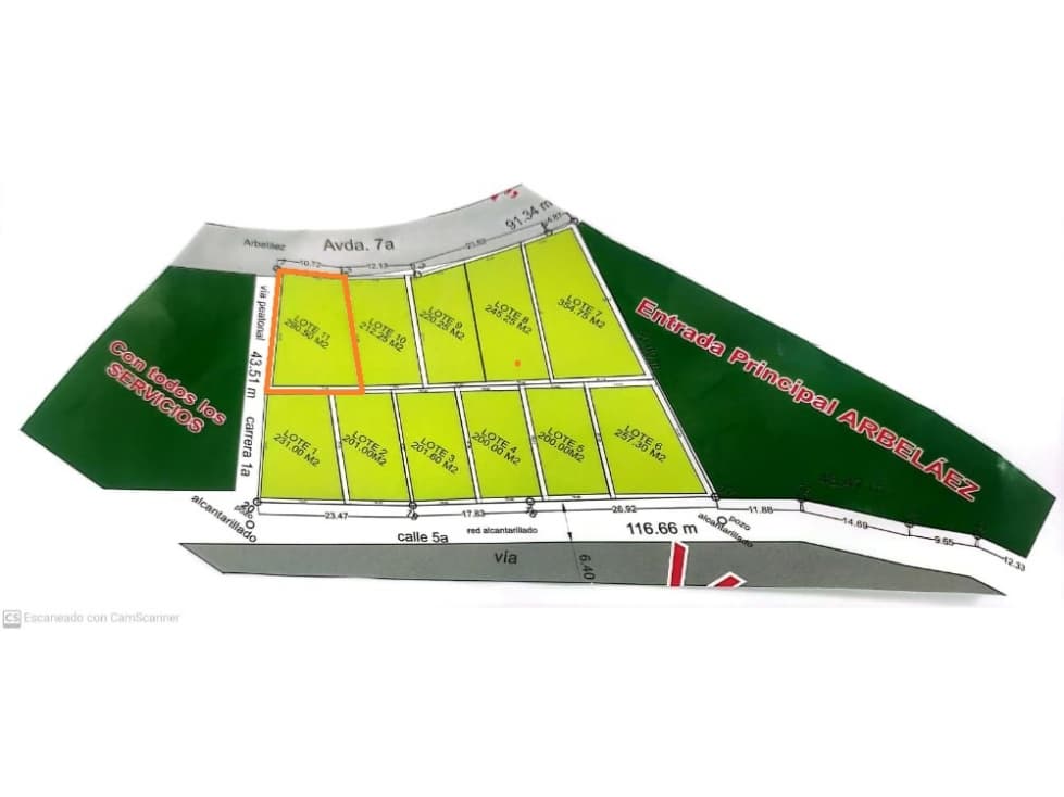 SE VENDE O PERMUTO LOTE URBANO EN ARBELAEZ. P - 1