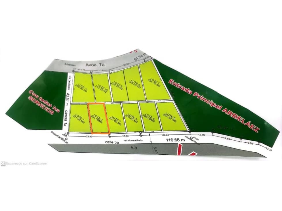 SE VENDE O PERMUTO LOTE URBANO EN ARBELAEZ. P - 1