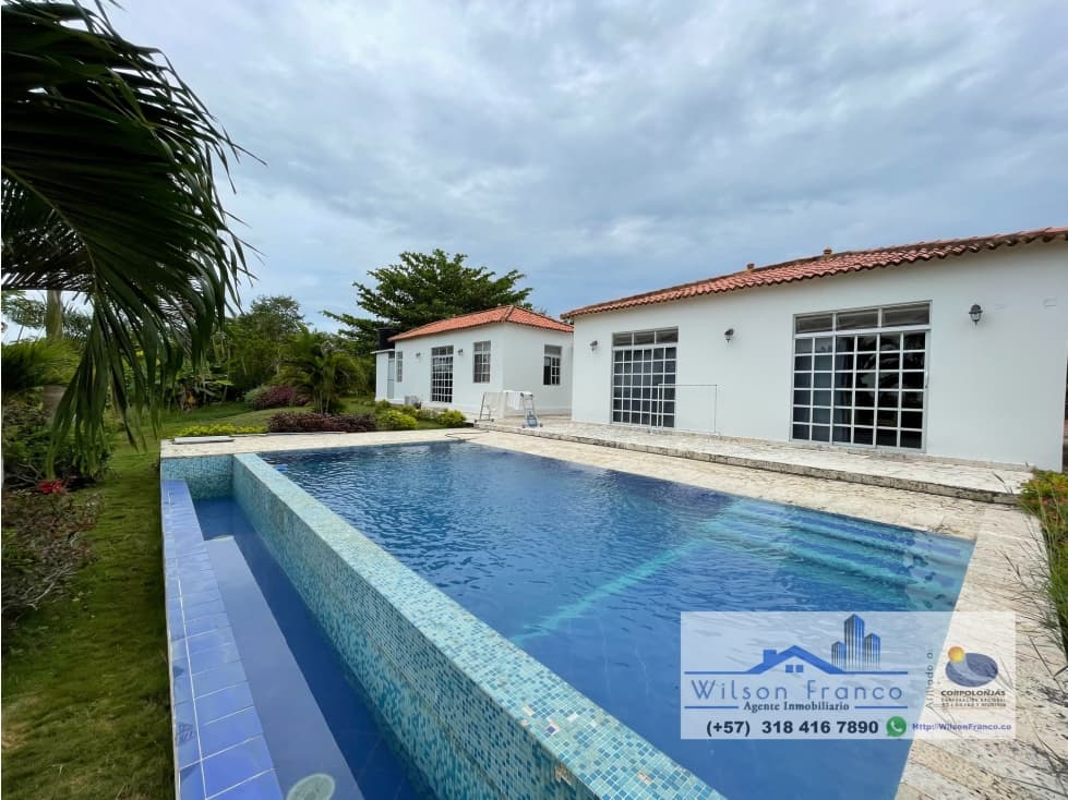 Casa Campestre, con Piscina y Bohío, Arboles frutales, cerca Cartagena - 1