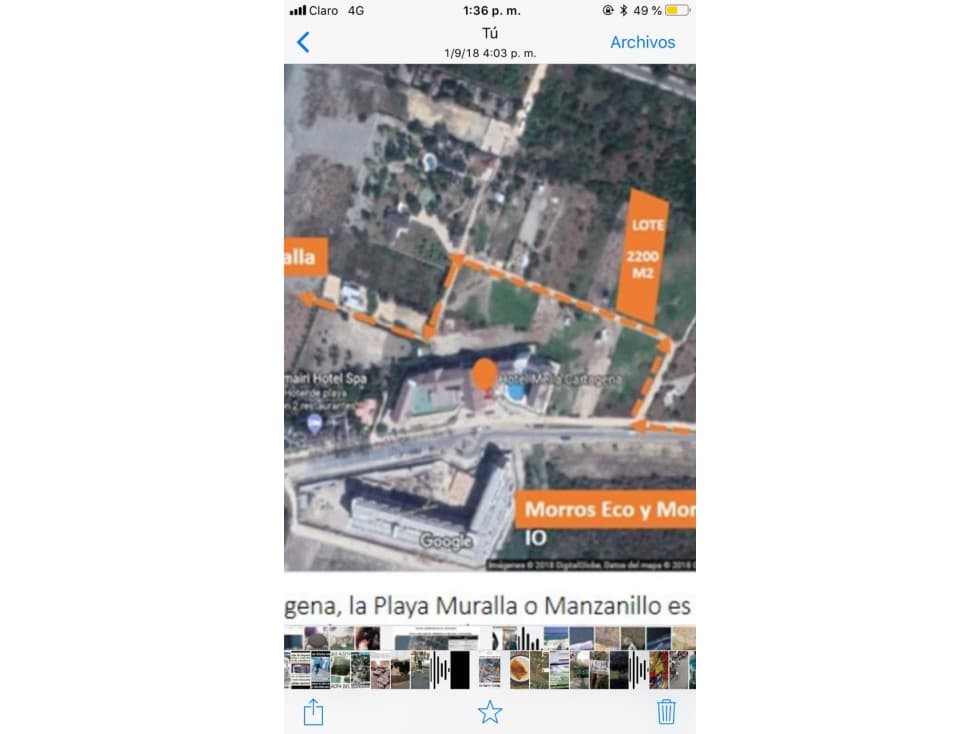 Lote en Venta en Cartagena de Indias - LA BOQUILLA - 1
