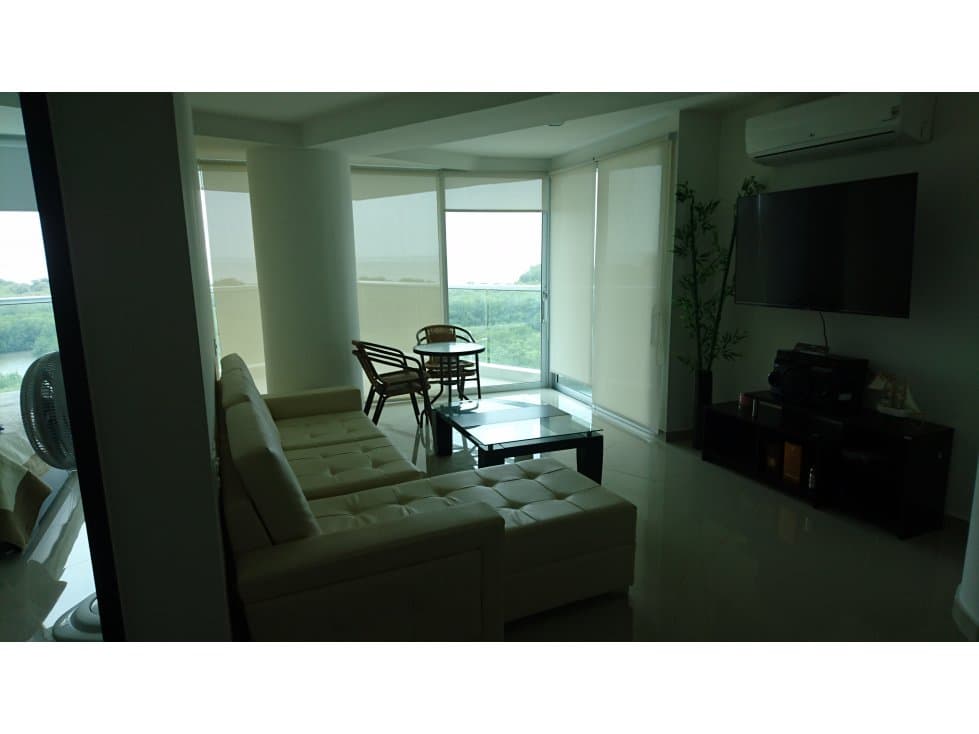 Arriendo apartamento amoblado 2 hab. en portovento - 1