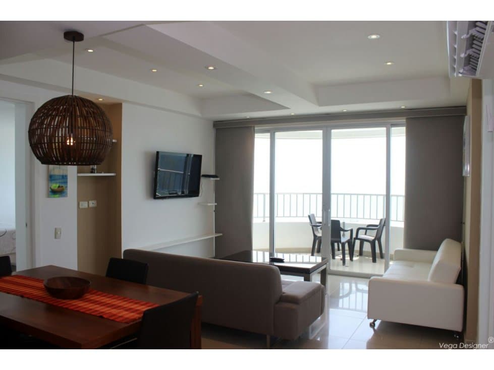 APARTAMENTO1402 FRENTE AL MAR EN EDIFICIO PALMETTO - 1