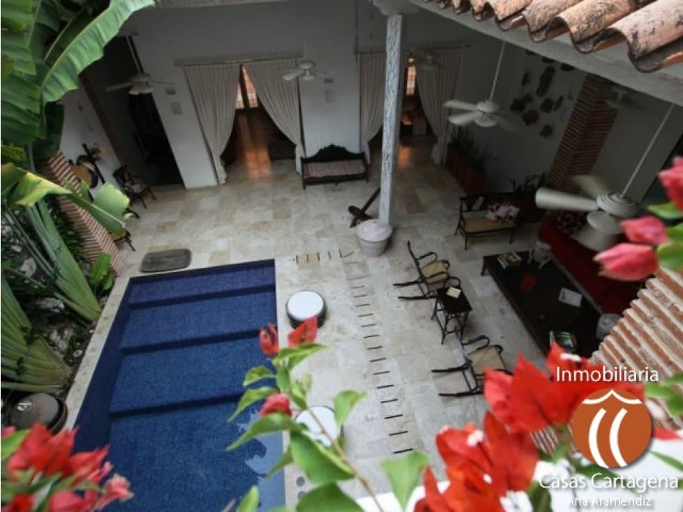 CASA AMOBLADA EN CALLE DEL CURATO CARTAGENA. - 1