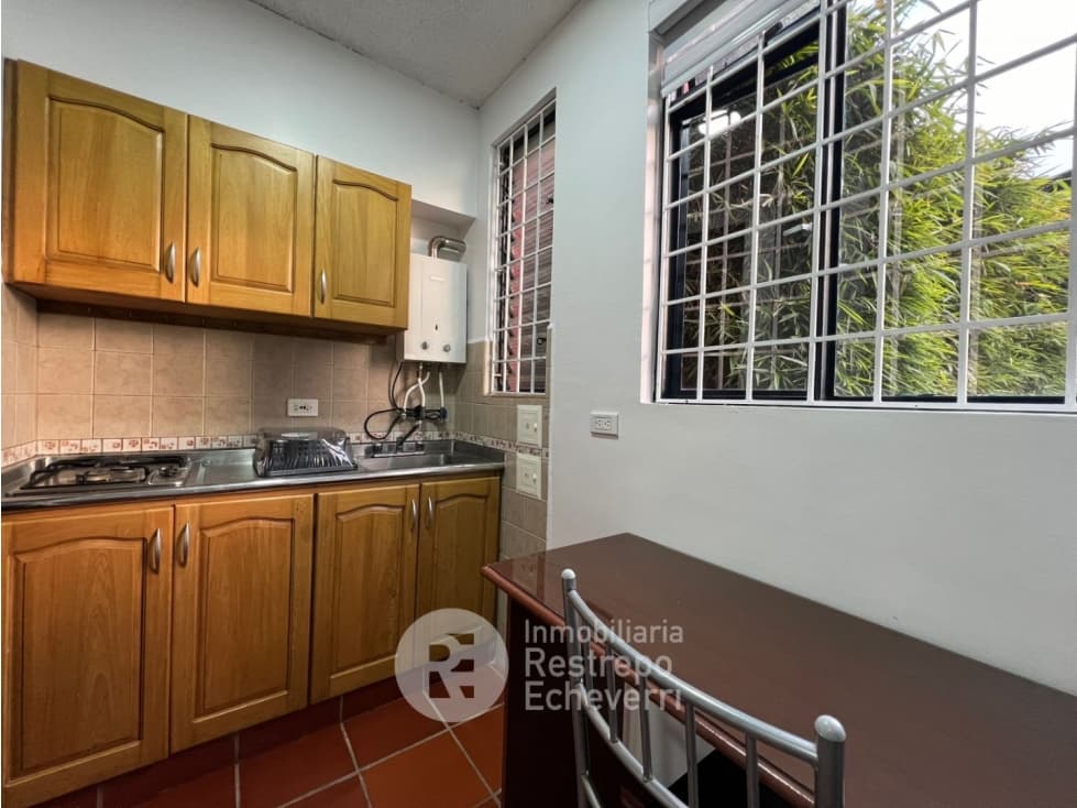 Apartaestudio amoblado en arriendo, barrio La Camelia, Manizales - 1