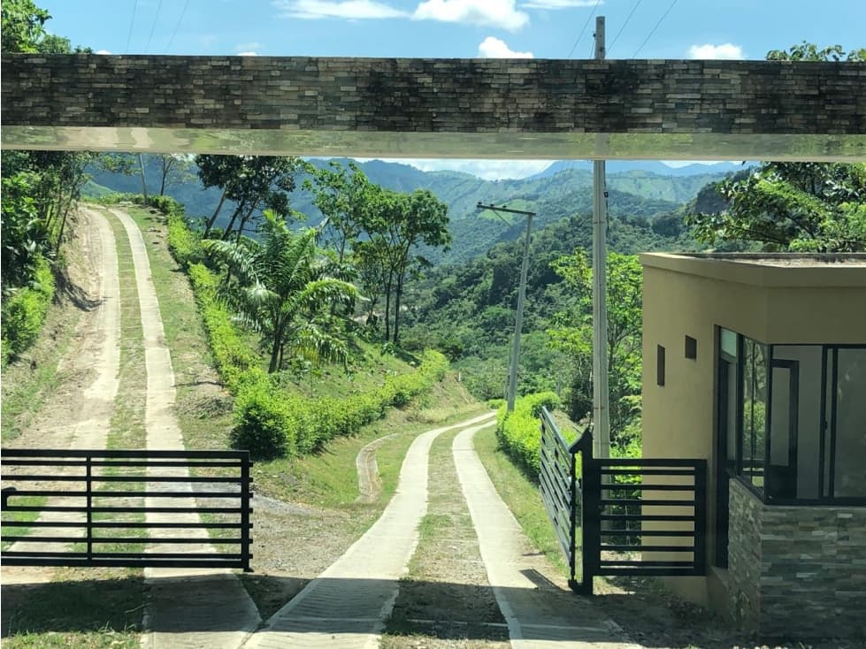 Lote en venta via Villeta - Tobia - 1