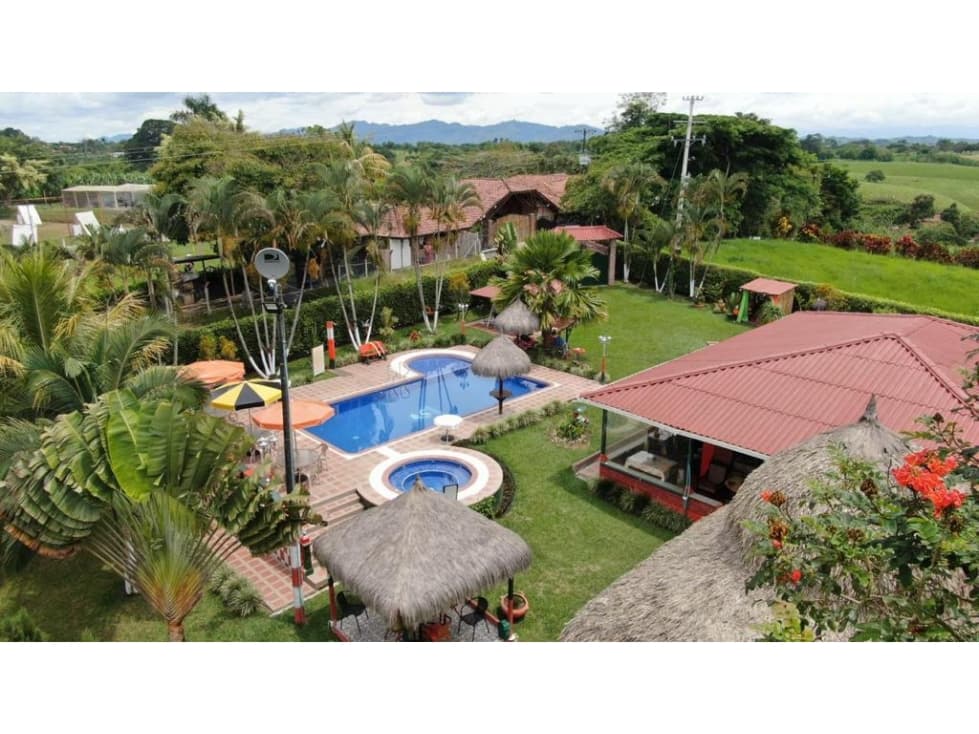 CASA FINCA CAMPESTRE EN VENTA ULLOA, VALLE, VIA PEREIRA, ALCALA. - 1