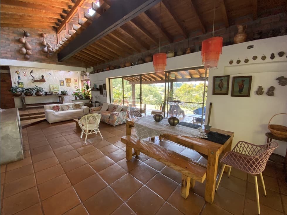 HERMOSA CASA FINCA AMOBLADA VIA AL RETIRO ANTIOQUIA - 1