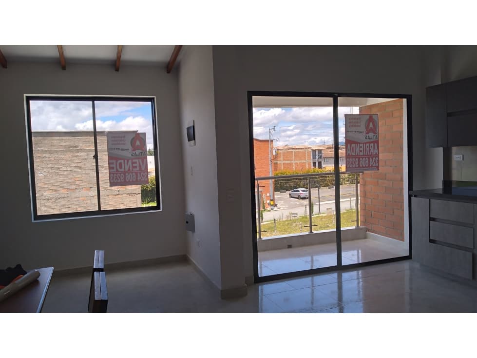 VENTA APARTAMENTO NUEVO PISO 2 EXCELENTE UBICACIÓN LA UNIÓN ANT - 1