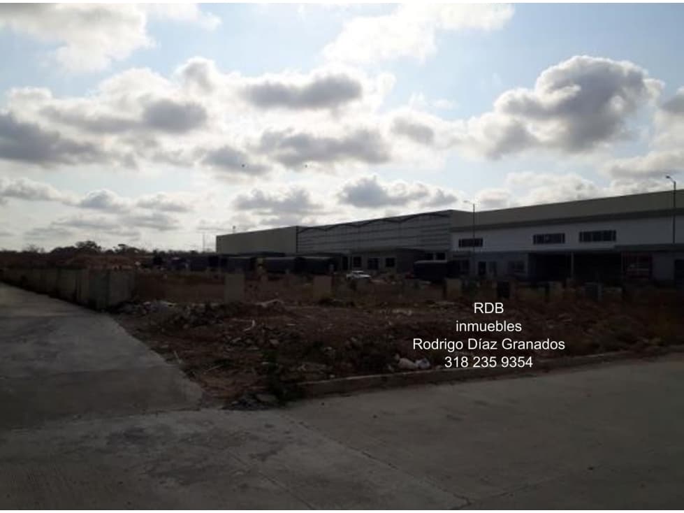GALAPA ATLANTICO COLOMBIA LOTE EN ZONA FRANCA IDEAL PARA BODEGA - 1