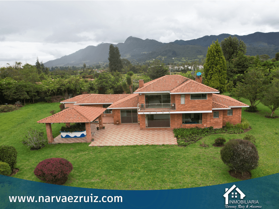 Espectacular Casa Campestre En Venta Tabio - 1