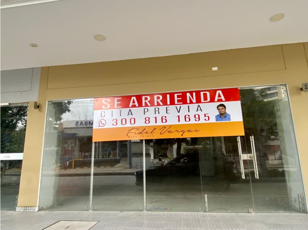 SE ARRIENDA LOCAL COMERCIAL SOBRE LA AVENIDA DEL FERROCARRIL - 1
