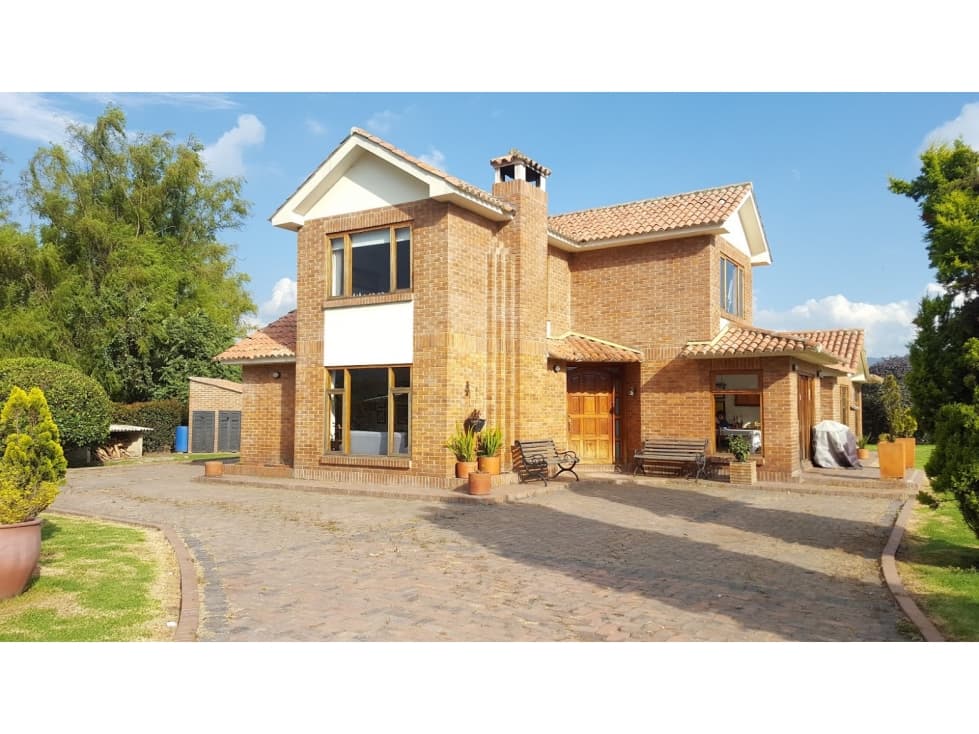 VENDO CASA CAMPESTRE CAJICA /SM - 1