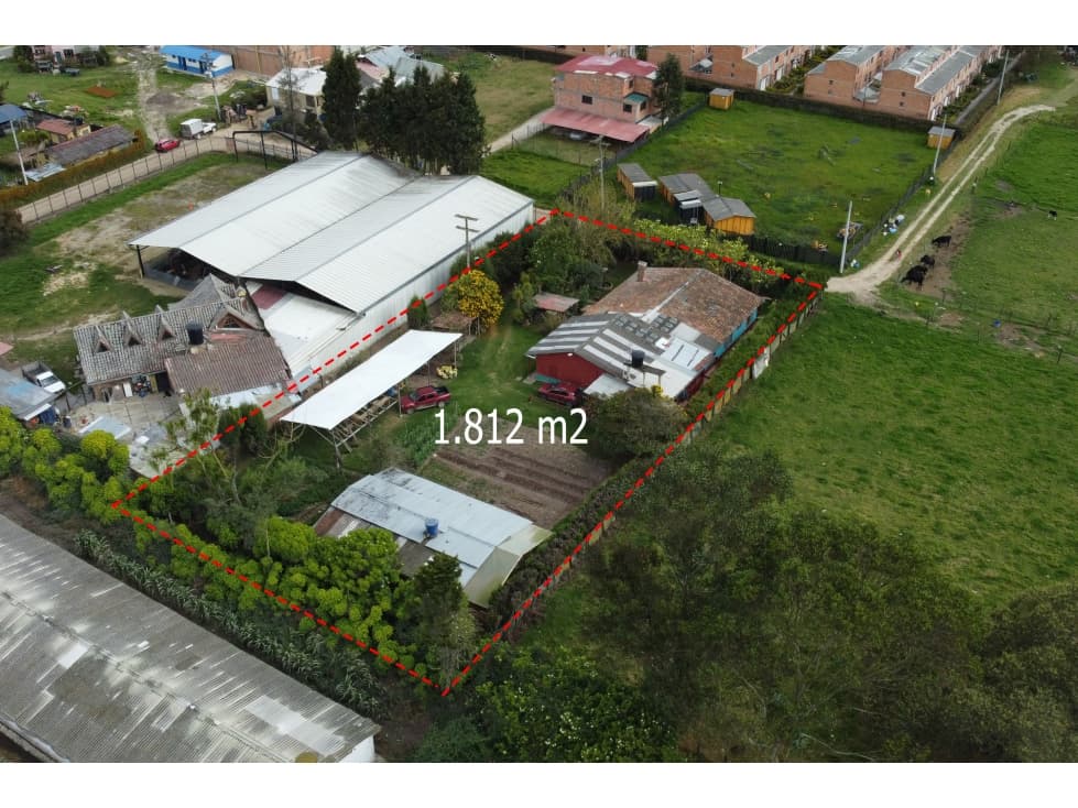 Venta Casa-Lote con proyección Comercial-Industrial _ Tocancipá - 1