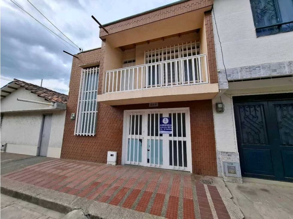SE ARRIENDA CASA LA FLORESTA CARTAGO VALLE - 1