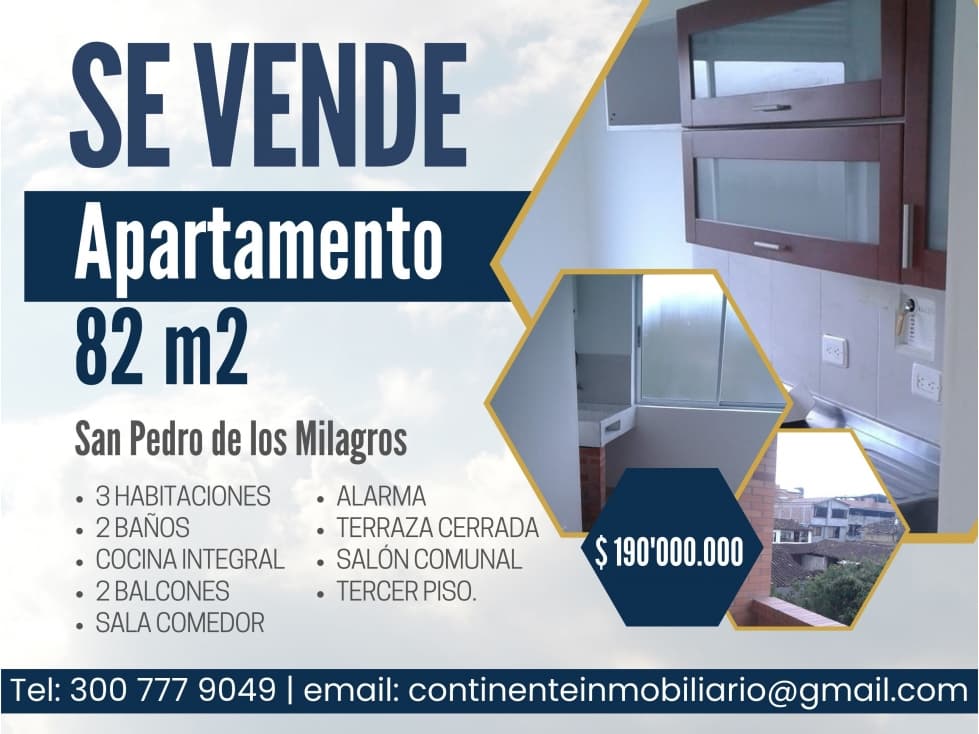 Venta Apartamento San Pedro de los Milagros - Edificio La Pola - 1