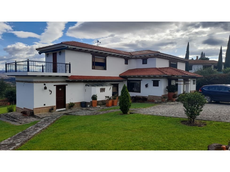 CASA CAMPESTRE EN VENTA - VILLA DE LEYVA - BOYACA - 6 HABITACIONES - 1
