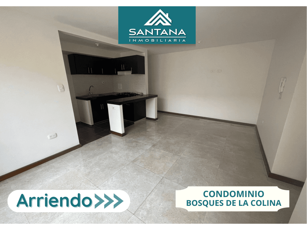 ARRIENDO APARTAMENTO CONDOMINIO BOSQUES DE LA COLINA 2 - 1
