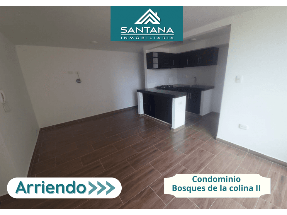 ARRIENDO APARTAMENTO BOSQUES DE LA COLINA 2 - 1