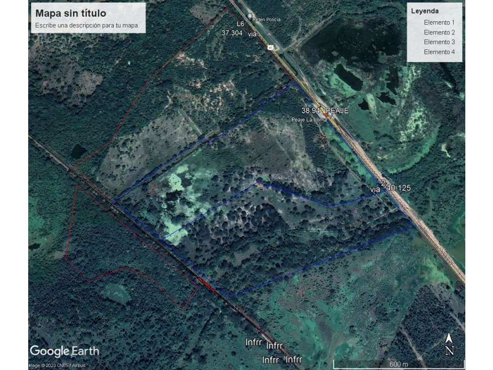 VENTA DE FINCA EN PUENTE CANOA EN EL DPTO DEL CESAR, 449 HECTAREAS - 1