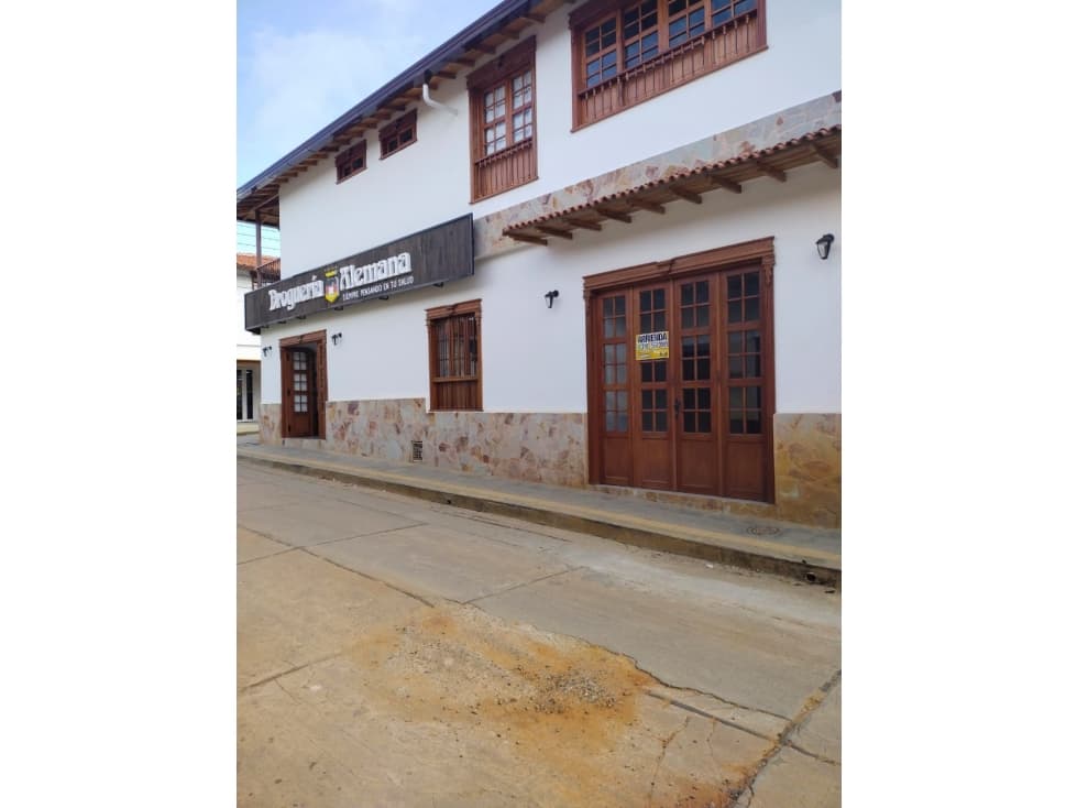 ARRIENDO LOCAL EN ZAPATOCA - 1