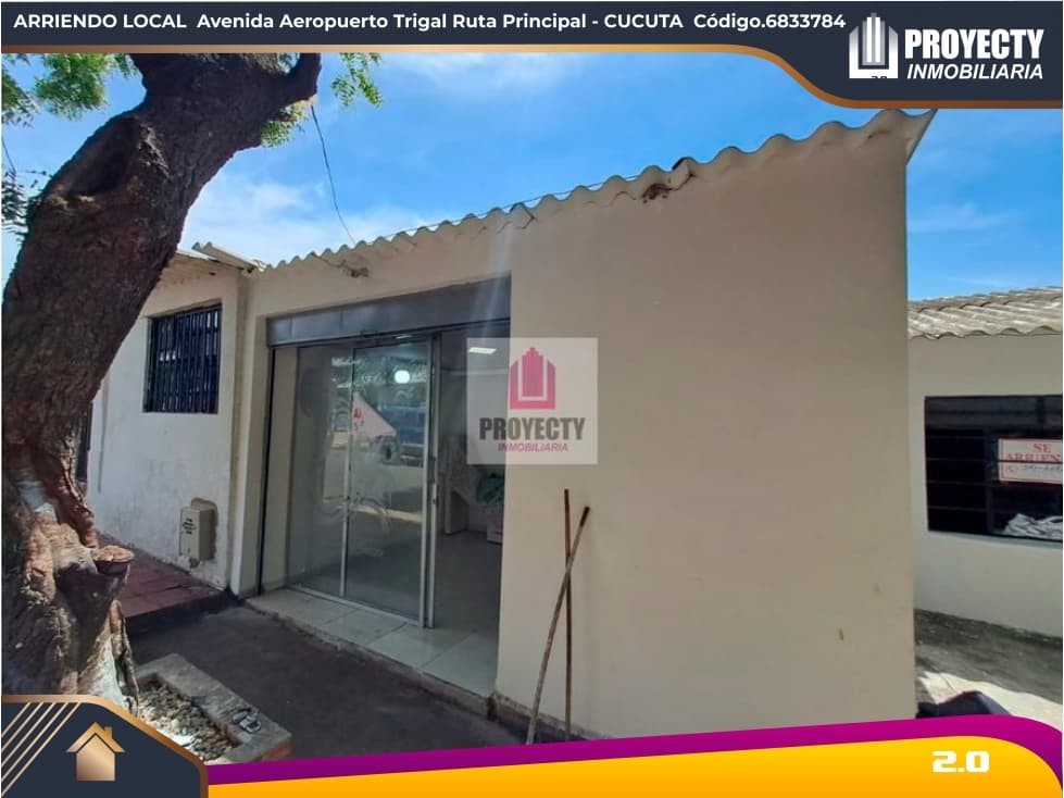 arriendo Local Cúcuta Avenida Aeropuerto Trigal Ruta Principal - 1