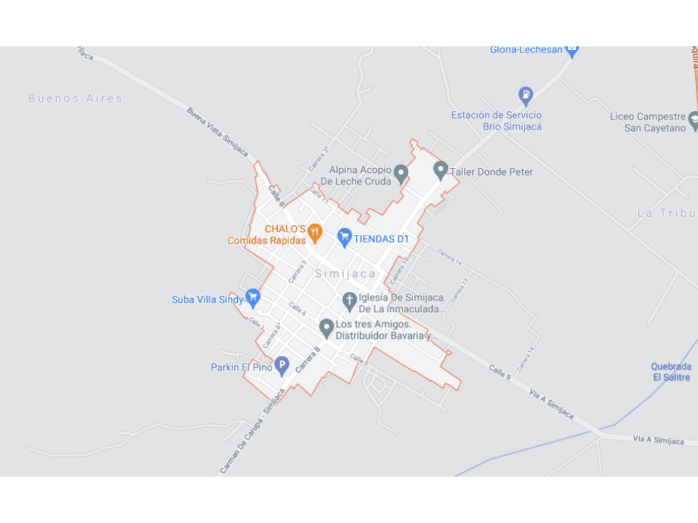 Lote Medianero localizado en Simijaca, Cundinamarca - 1