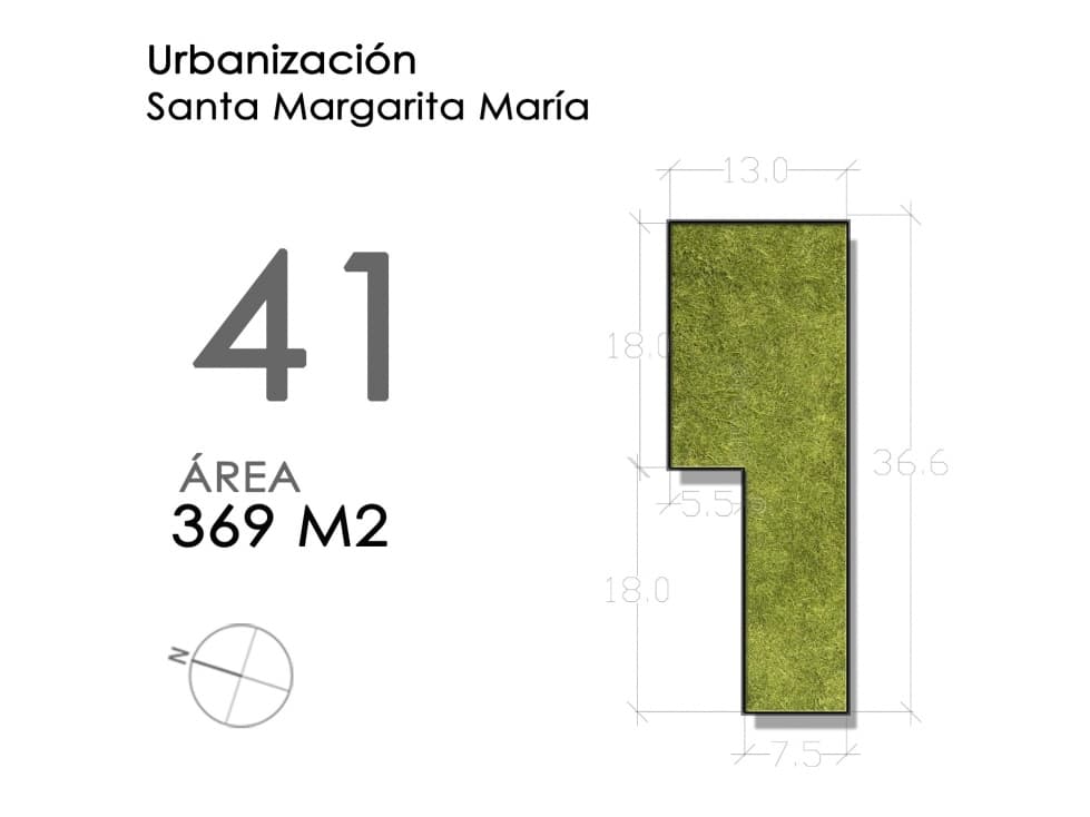 (LOTE #41) URBANIZACIÓN SANTA MARGARITA MARÍA - 1