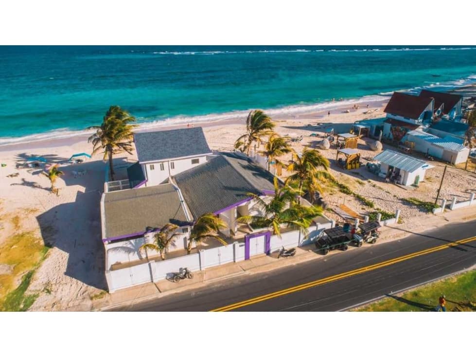 SE VENDE CASA SOBRE  LA PLAYA EN SAN ANDRES T.P - 1