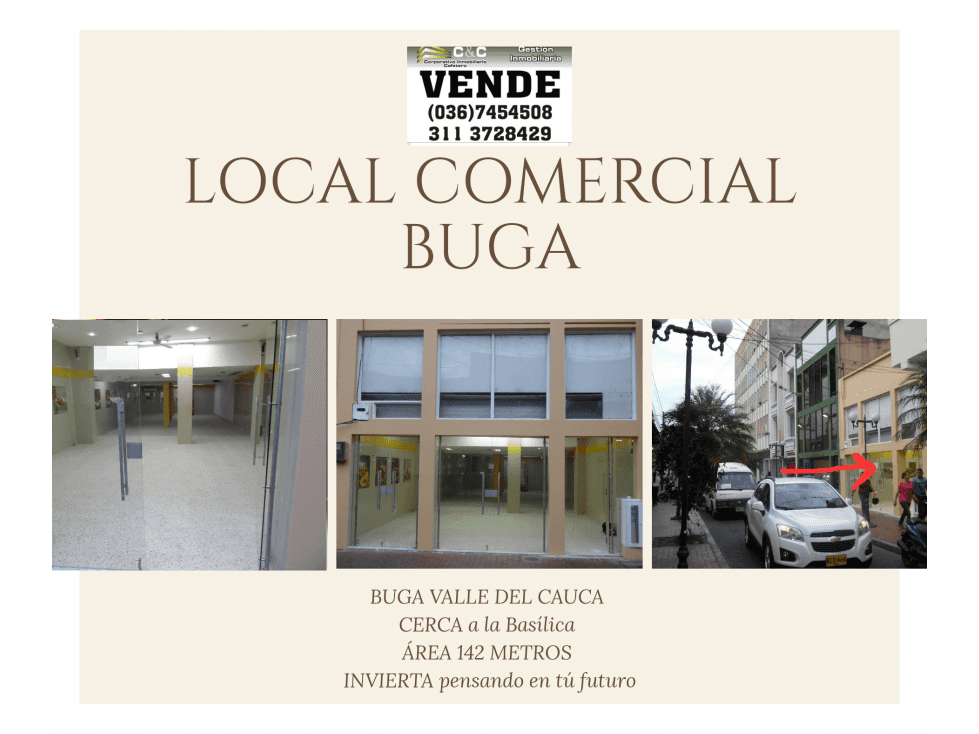 LOCAL  COMERCIAL BUGA VALLE DEL CAUCA - 1