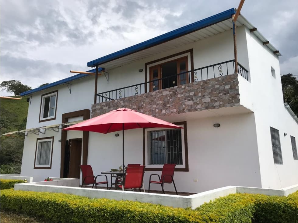 Casa Campestre en Venta Vereda Tacamocho en Tarso - 1