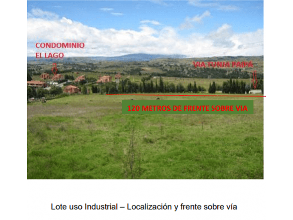 LOTE FINCA - TUNJA COMBITA - (INDUSTRIAL COMERCIAL Y DE SERVICIOS) - 1