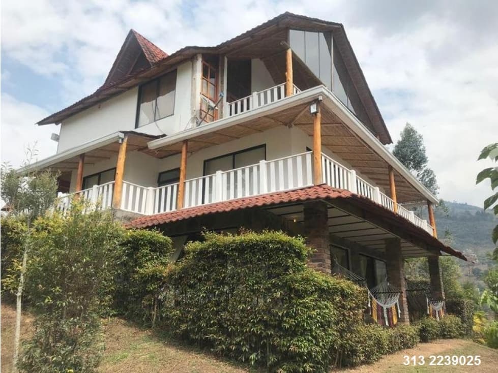 VENDO FINCA /HOTEL   EN  MACHETA/CUNDINAMARCA (REF.F/ 14 - 1